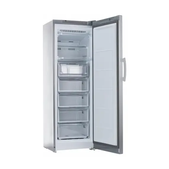 CONGELATOR INDESIT DFZ 5175 S, ARGINTIU