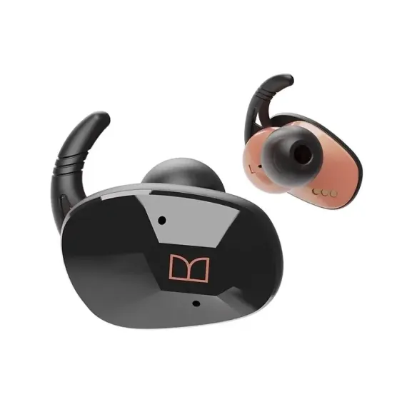 CASTI MONSTER CLARITY HD 110 AIRLINKS, NEGRU