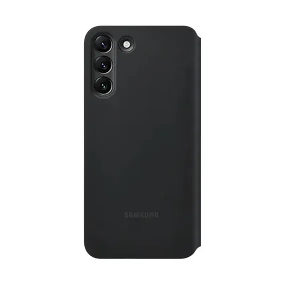 HUSA TIP CARTE SAMSUNG SMART CLEAR VIEW COVER FOR GALAXY S22+, NEGRU