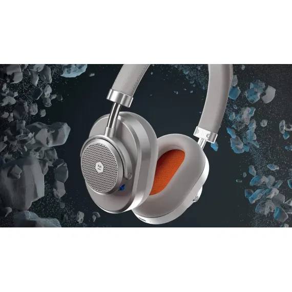 CASTI MASTER&DYNAMIC MW65, ARGINTIU