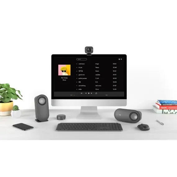 BOXE PENTRU CALCULATOR 2.1 LOGITECH Z407, NEGRU