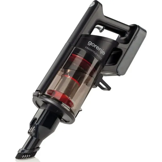 ВЕРТИКАЛЬНЫЙ БЕСПРОВОДНОЙ ПЫЛЕСОС GORENJE SVC252FMBK, ЧЁРНЫЙ