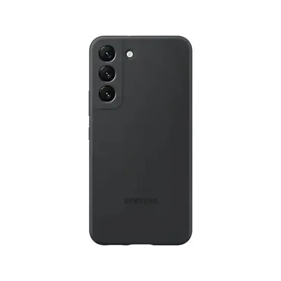 HUSA SAMSUNG SILICONE COVER FOR GALAXY S22, NEGRU