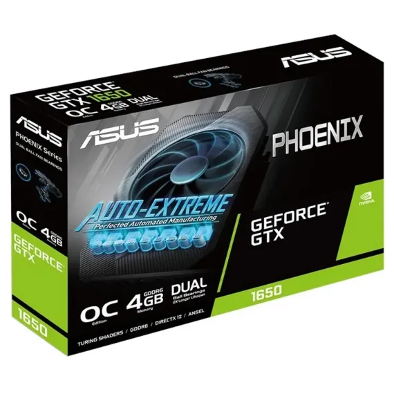 ВИДЕОКАРТА ASUS PH-GTX1650-O4GD6,  4ГБ GDDR6 128БИТ