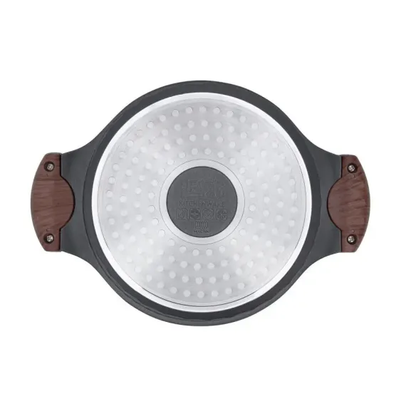 КАСТРЮЛЯ RESTO 93501, 3Л, ЧЁРНЫЙ