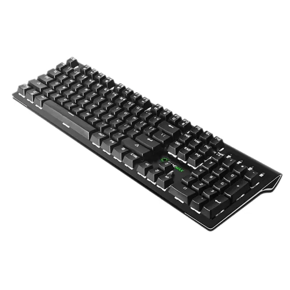 TASTATURA GAMEMAX KG801, CU FIR, NEGRU