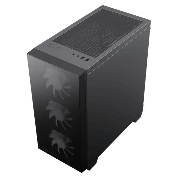 CARCASA PC GAMEMAX AERO MINI ECO, MICRO-ATX, ATX, NEGRU