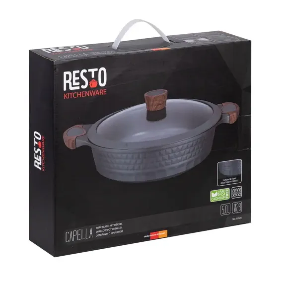 СОТЕЙНИК RESTO 93506, 28СМ, ЧЁРНЫЙ