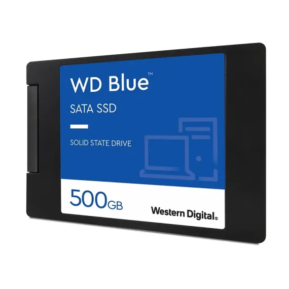 НАКОПИТЕЛЬ SSD WESTERN DIGITAL WD BLUE, 500ГБ, WDS500G2B0A