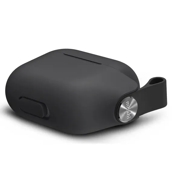 HUSA MOSHI PEBBO - AIRPODS 3, NEGRU