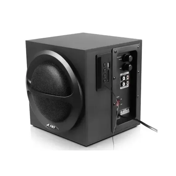 КОМПЬЮТЕРНЫЕ КОЛОНКИ 2.1 F&D A111X, ЧЁРНЫЙ