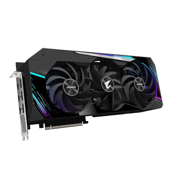 ВИДЕОКАРТА GIGABYTE GV-N3080AORUS M-12GD, 12ГБ GDDR6X 384БИТ