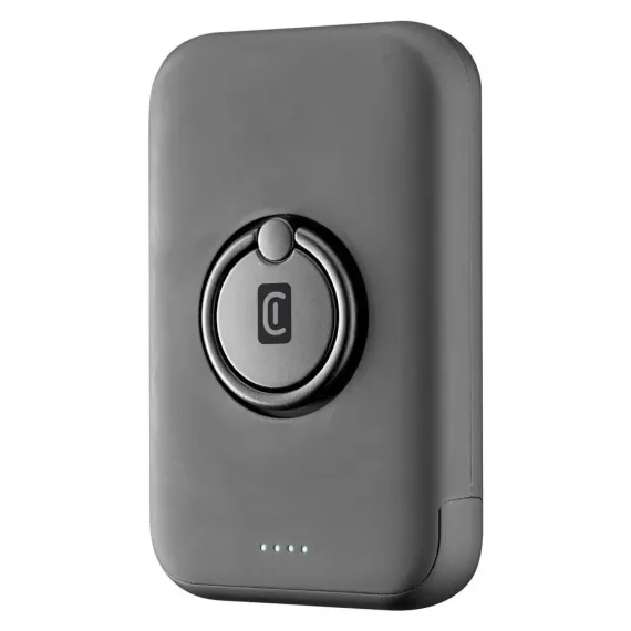 ПОРТАТИВНОЕ ЗАРЯДНОЕ УСТРОЙСТВО CELLULARLINE MAG 5000 WIRELESS, 5000МА·Ч, ЧЁРНЫЙ