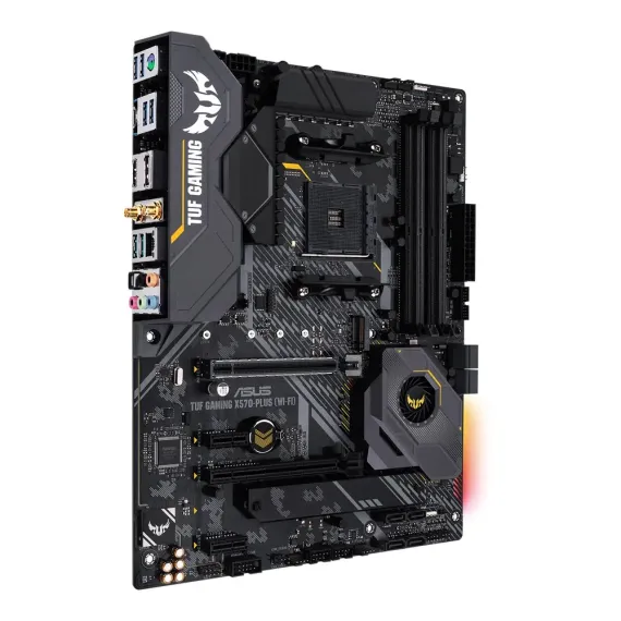 PLACA DE BAZA ASUS TUF GAMING X570-PLUS (WI-FI), AM4, AMD X570, ATX