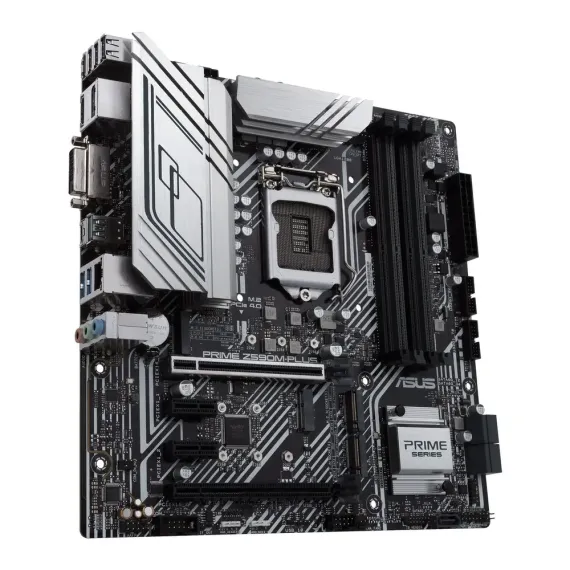 PLACA DE BAZA ASUS PRIME Z590M-PLUS, LGA1200, INTEL Z590, MICRO-ATX