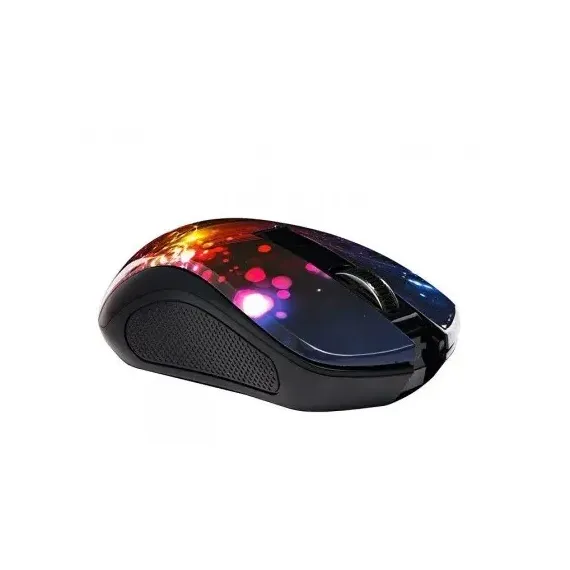 БЕCПРОВОДНАЯ МЫШЬ QUMO FRACTAL, РАЗНОЦВЕТНЫЙ