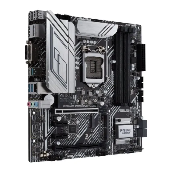 PLACA DE BAZA ASUS PRIME Z590M-PLUS, LGA1200, INTEL Z590, MICRO-ATX