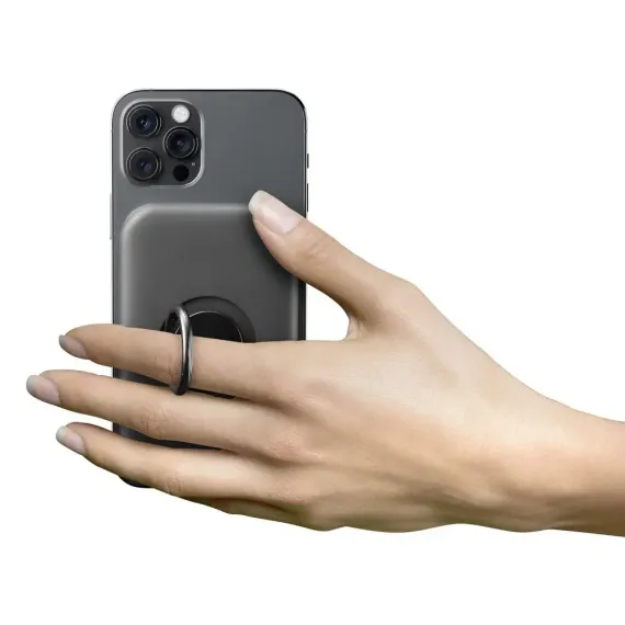 ПОРТАТИВНОЕ ЗАРЯДНОЕ УСТРОЙСТВО CELLULARLINE MAG 5000 WIRELESS, 5000МА·Ч, ЧЁРНЫЙ