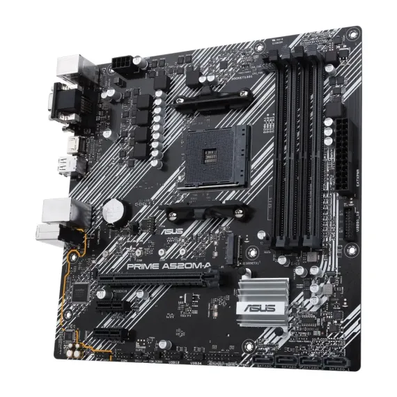 PLACA DE BAZA ASUS PRIME A520M-A, AM4, AMD A520, MICRO-ATX