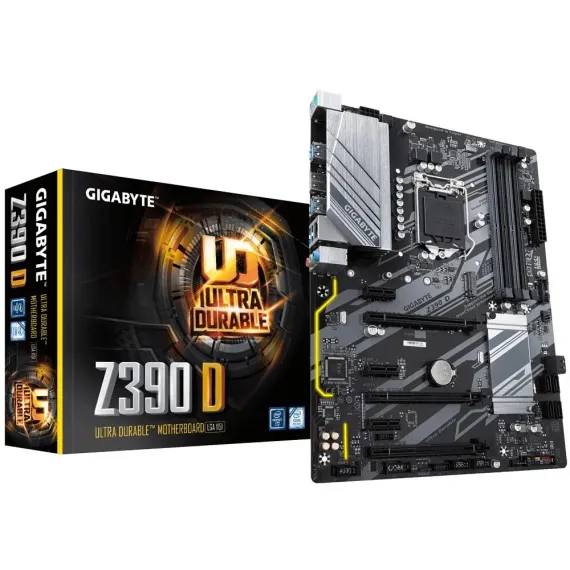 PLACA DE BAZA GIGABYTE Z390 D, LGA1151, ATX