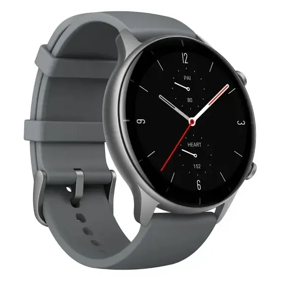 УМНЫЕ ЧАСЫ XIAOMI AMAZFIT GTR 2E, 47ММ, СЕРЫЙ АЛЮМИНИЕВЫЙ КОРПУС С СЕРЫМ РЕМЕШКОМ