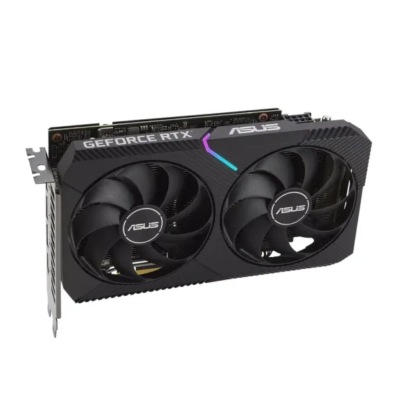 ВИДЕОКАРТА ASUS DUAL-RTX3060-O12G-V2, 12ГБ GDDR6 192БИТ