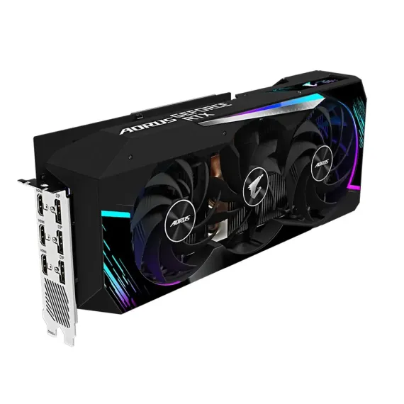 ВИДЕОКАРТА GIGABYTE GV-N3080AORUS M-12GD, 12ГБ GDDR6X 384БИТ