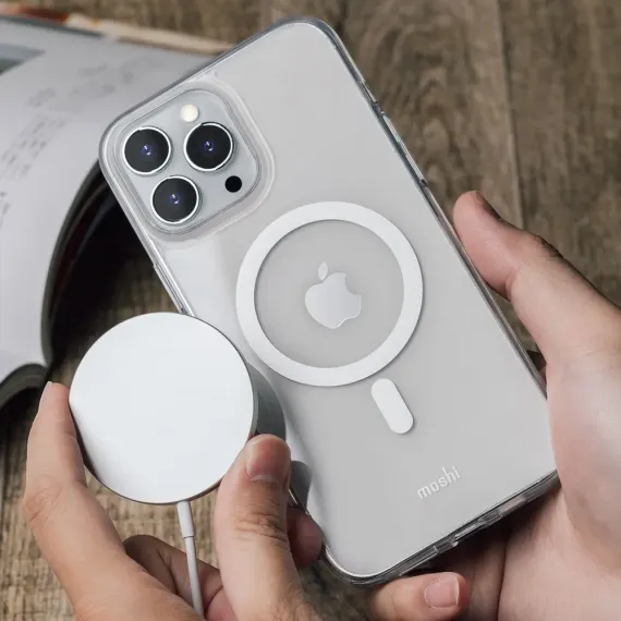 HUSA MOSHI ARX CLEAR (MAGSAFE) FOR IPHONE 13 PRO, TRANSPARENT