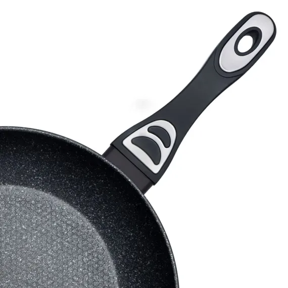 СКОВОРОДА RESTO 93155, 30СМ, ЧЁРНЫЙ
