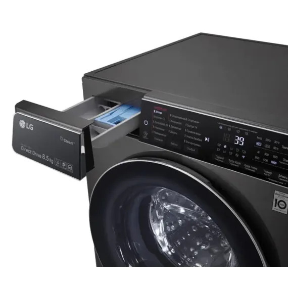 СТИРАЛЬНАЯ МАШИНА LG F2T9GW9P, 8,5КГ, СЕРЫЙ