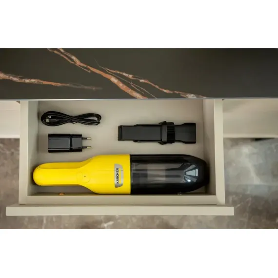 РУЧНОЙ ПЫЛЕСОС KARCHER CVH 2, ЖЁЛТЫЙ
