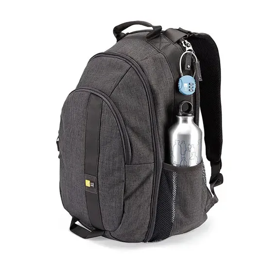 RUCSAC PENTRU LAPTOP CASELOGIC BERKELEY PLUS, 15.6", POLIESTER, GRI