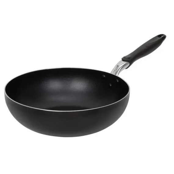 СКОВОРОДА RESTO 93603, 30СМ, ЧЁРНЫЙ