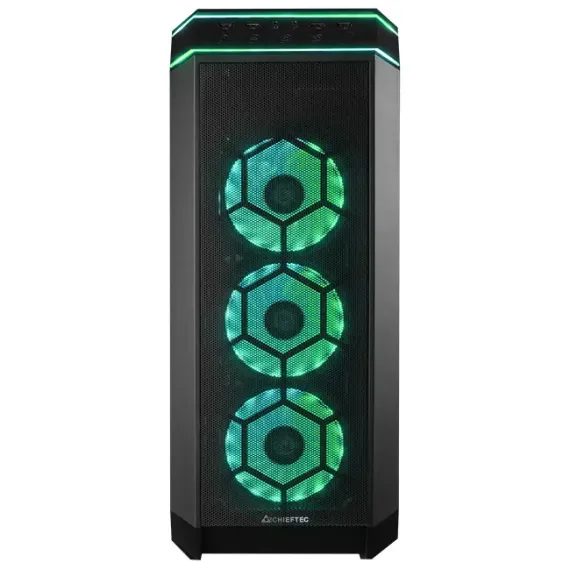 CARCASA PC CHIEFTEC GP-03B-OP, MIDI-TOWER, ATX, NEGRU