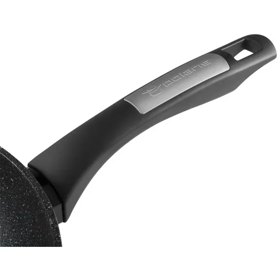 СКОВОРОДА POLARIS MONOLIT-28F, 28СМ, ЧЁРНЫЙ