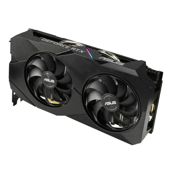 PLACA VIDEO ASUS DUAL-RTX2060-O6G-EVO,  6GB GDDR6 192BIT