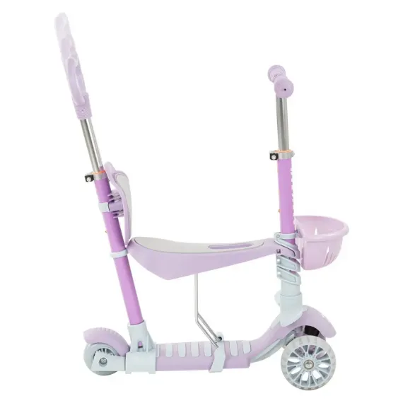 TROTINETA CU 3 ROTI PENTRU COPII KIKKA BOO BONBON, LILIAC