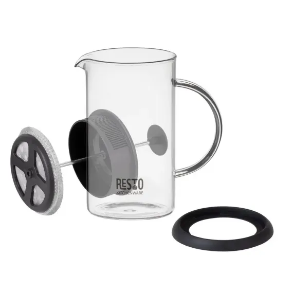 ФРЕНЧ-ПРЕСС RESTO 90502, 0,8Л, ЧЁРНЫЙ