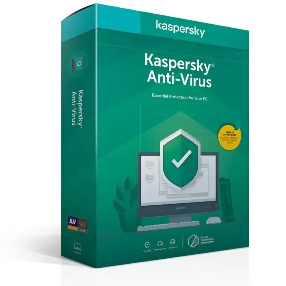 KASPERSKY ANTI-VIRUS  BOX BASE 2+1 DT 1 YEAR