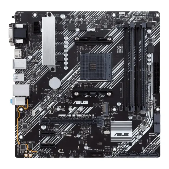 PLACA DE BAZA ASUS PRIME B450M-A II, AM4, AMD B450, MICRO-ATX