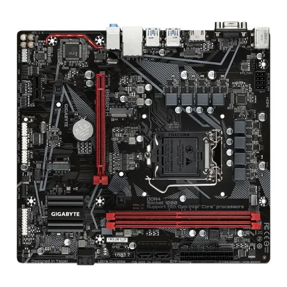 PLACA DE BAZA GIGABYTE B560M H, LGA1200, INTEL B560, MICRO-ATX