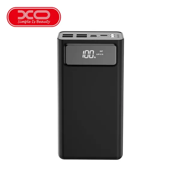 ACUMULATOR EXTERN XO PR125, 50000MAH, NEGRU