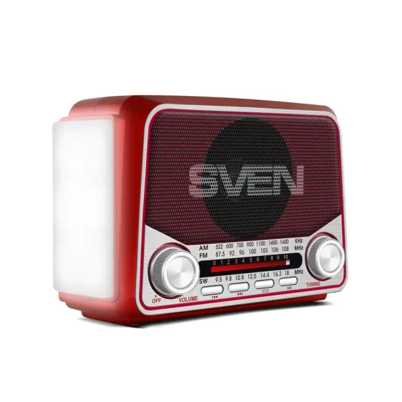 ПОРТАТИВНОЕ РАДИО SVEN SRP-525, КРАСНЫЙ