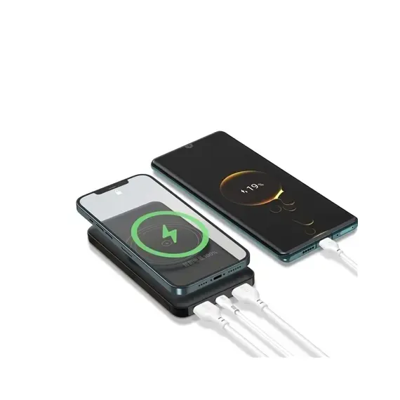 ACUMULATOR EXTERN XO PR128, 10000MAH, NEGRU