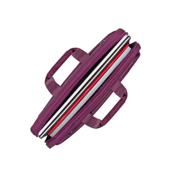 СУМКА ДЛЯ НОУТБУКА RIVACASE CENTRAL, 15.6", ПОЛИЭСТЕР, ФИОЛЕТОВЫЙ