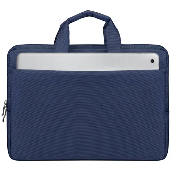 СУМКА ДЛЯ НОУТБУКА RIVACASE CENTRAL, 15.6", ПОЛИЭСТЕР, СИНИЙ