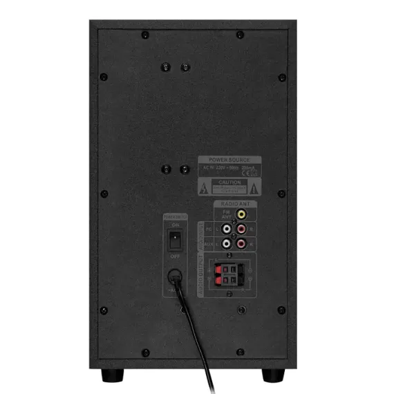 КОМПЬЮТЕРНЫЕ КОЛОНКИ 2.1 SVEN MS-2100, ЧЁРНЫЙ