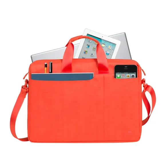 GEANTA PENTRU LAPTOP RIVACASE BISCAYNE, 15.6", POLIESTER, PORTOCALIU
