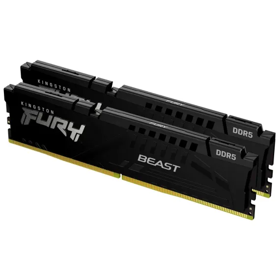 MEMORIE RAM KINGSTON FURY BEAST, DDR5 SDRAM, 5600 MHZ, 64GB, KF556C40BBK2-64