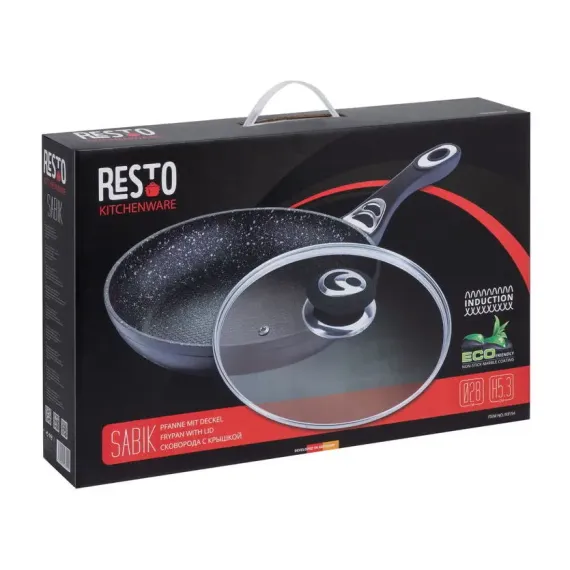 TIGAIE RESTO 93154, 28CM, NEGRU